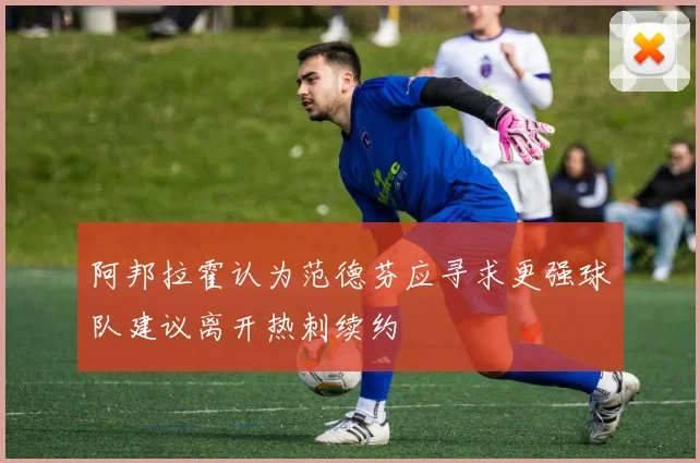 阿邦拉霍认为范德芬应寻求更强球队建议离开热刺续约