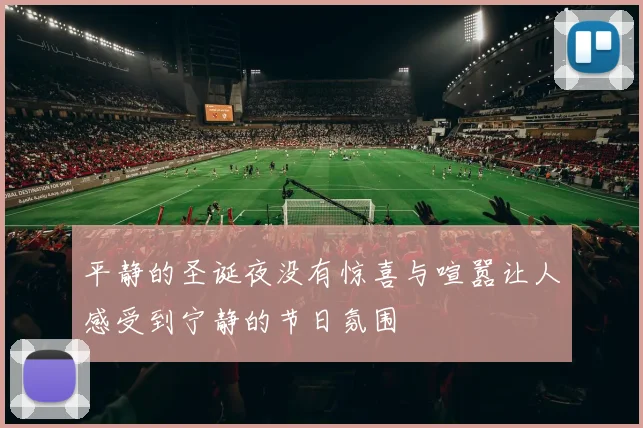 平静的圣诞夜没有惊喜与喧嚣让人感受到宁静的节日氛围